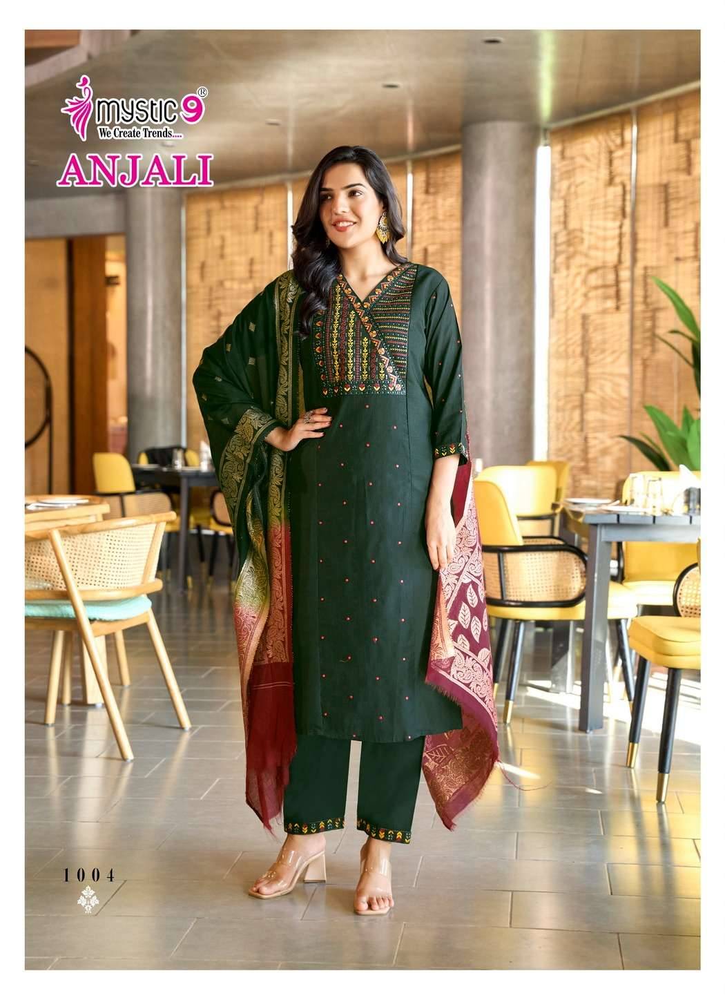 Mystic9 anjali vol 1 Wholesale kurtis online